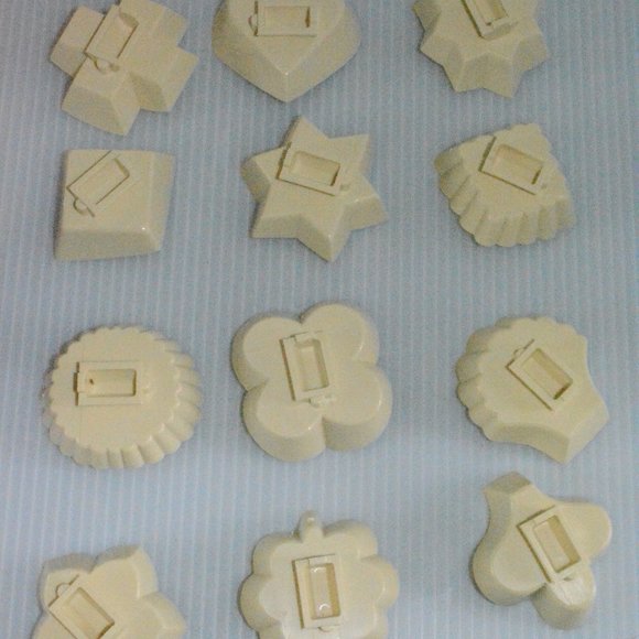 VTG Rolling Cookie Cutters 12 Shapes Fox Run 1984 - Picture 2 of 8